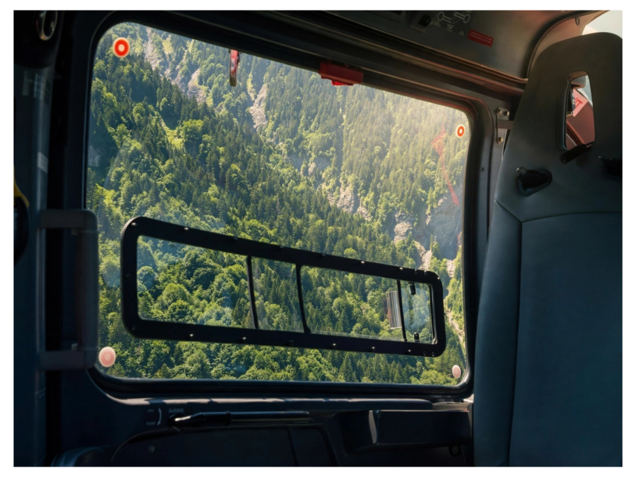 Bild Aus einem Helikopter